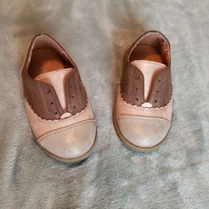 Tie less Oxford Girls Shoes